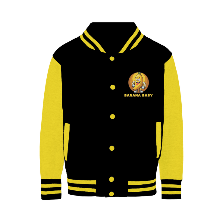 Baby banana Varsity Jacket