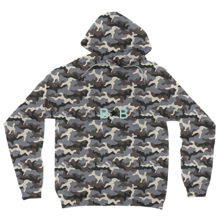 B.B Camouflage Adult Hoodie