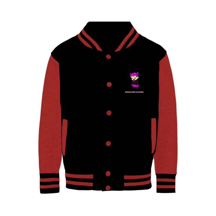 Banana baby girls Varsity Jacket