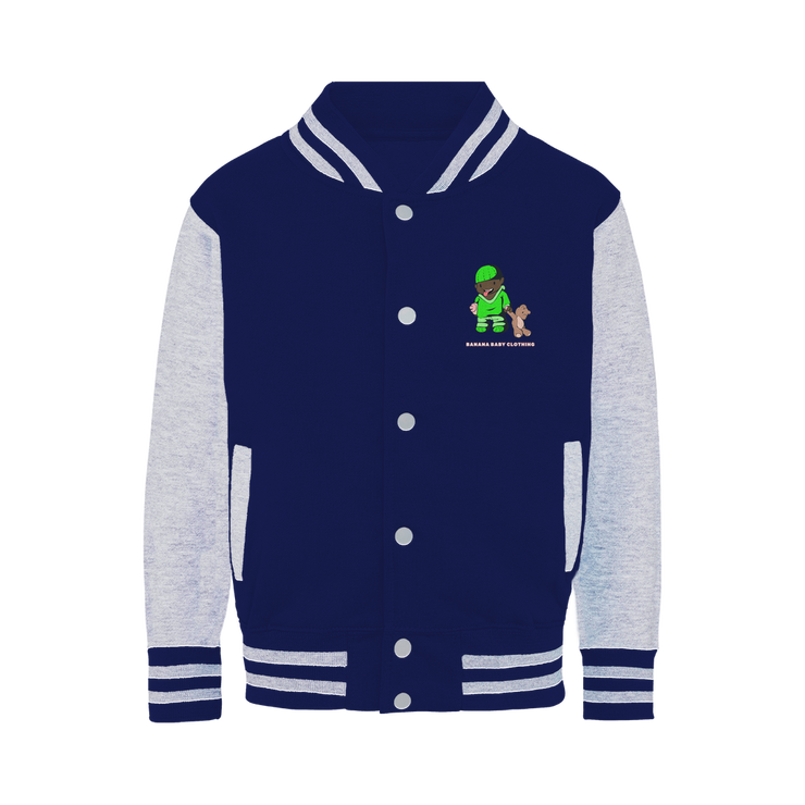 Banana baby boys Varsity Jacket