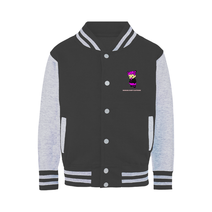Banana baby girls Varsity Jacket