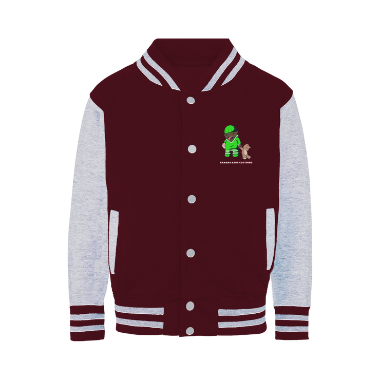 Banana baby boys Varsity Jacket